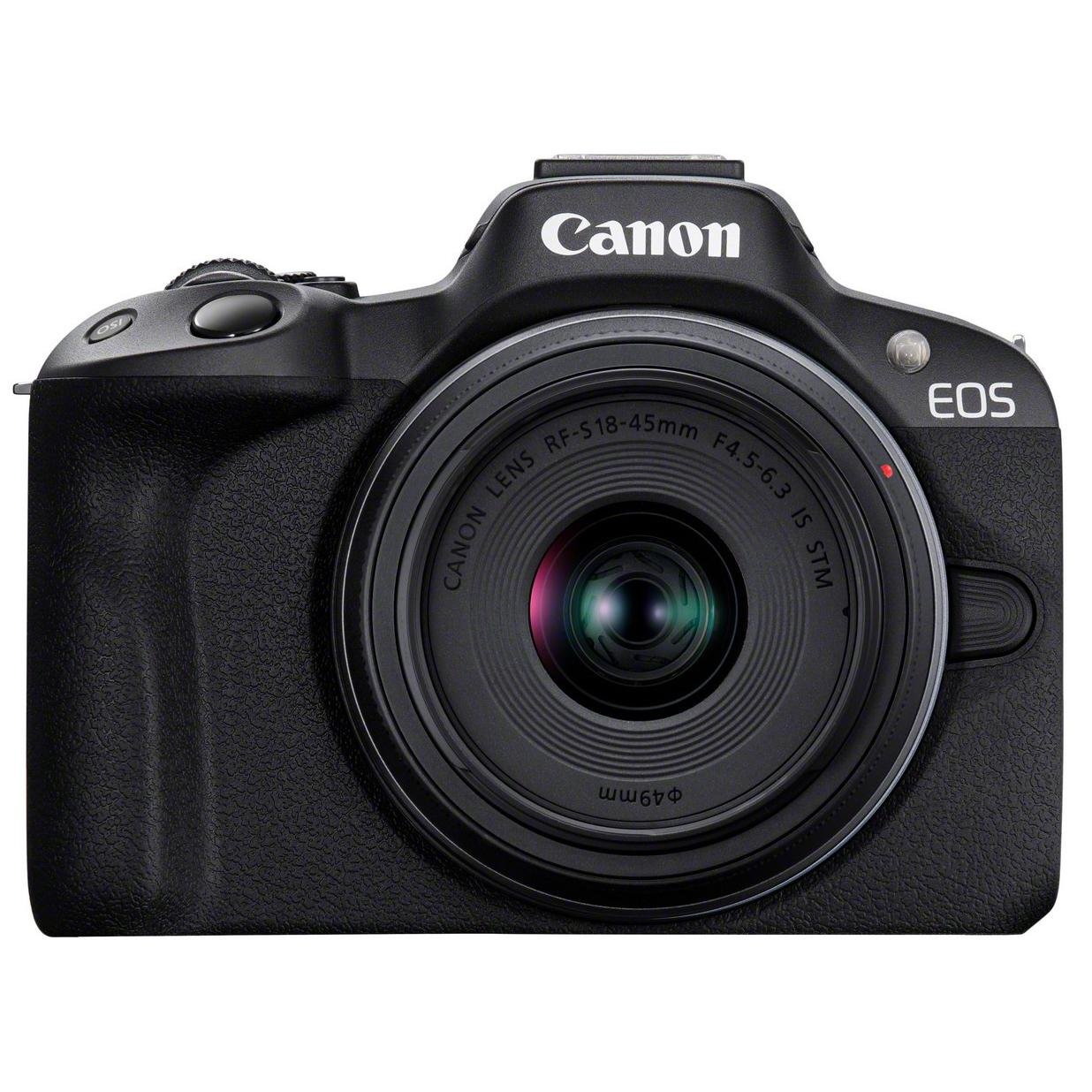 Canon EOS R50 Objectif RF-S 18-45mm F4,5-6,3 IS STM