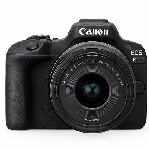 Canon EOS R100 RF-S 18-45mm F4.5-6.3 IS STM KI