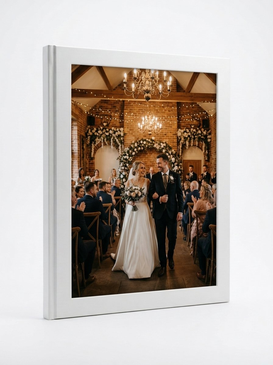 Photo Album N° 2607 – 13 × 18 cm / 200 Photos -Blanc.