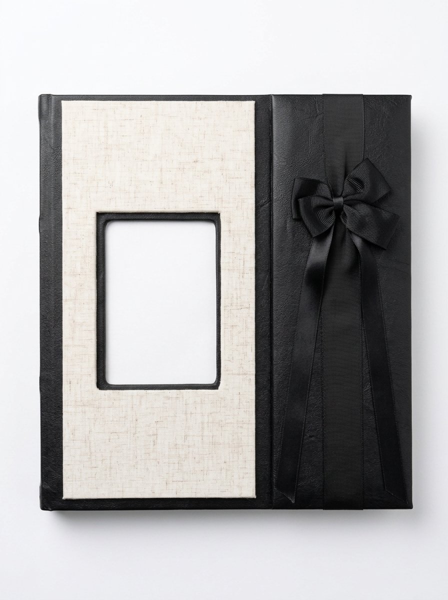 Photo Album N° 2605 – 13 × 18 cm / 200 Photos - Noir et Blanc.