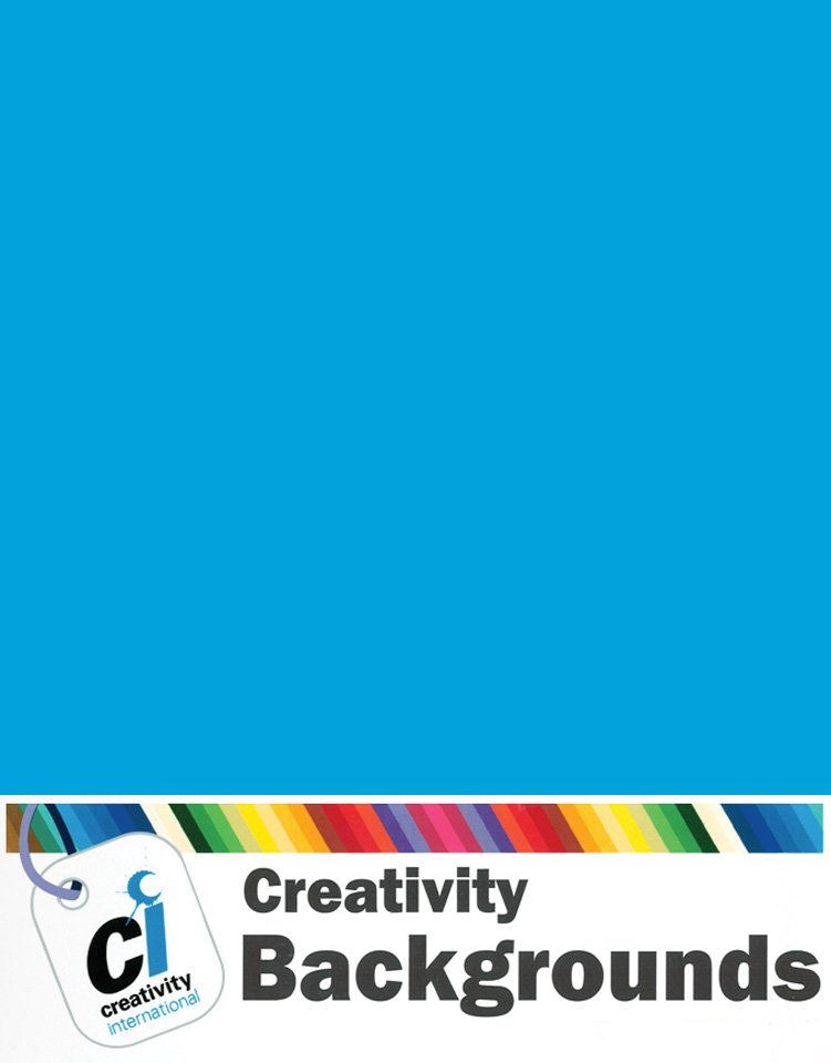 Fond du studio en papier 2.72x11m couleur BLEU #06