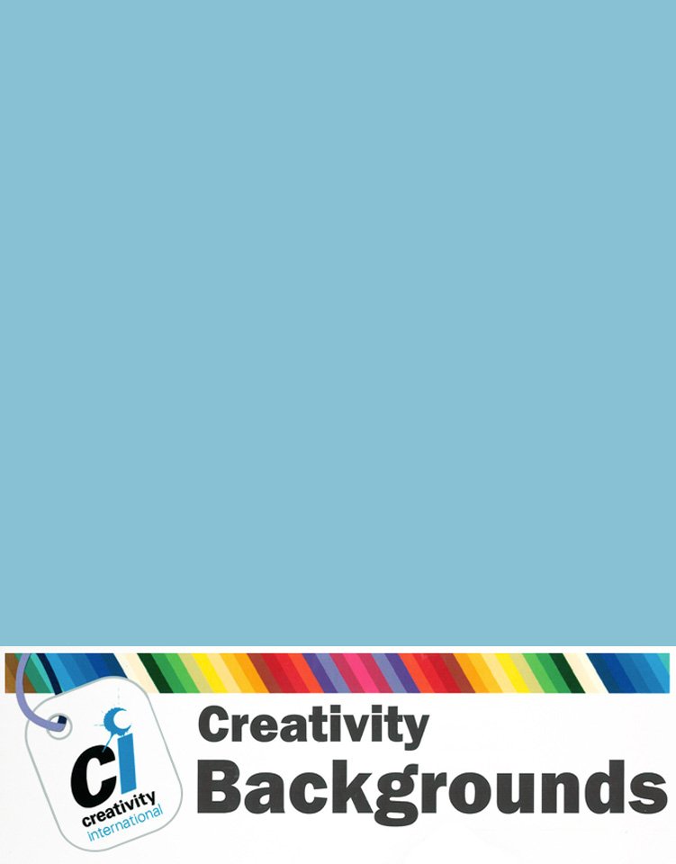 Fond du studio en papier 2.72x11m couleur BLEU CLAIR #02