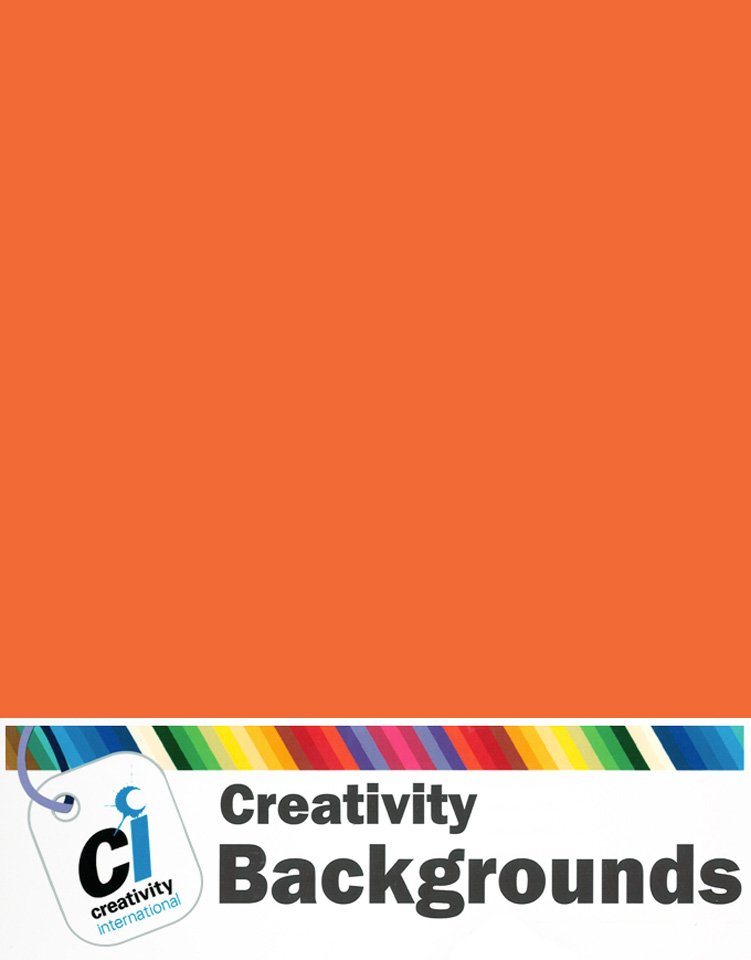 Fond du studio en papier 2.72x11m couleur orange #39