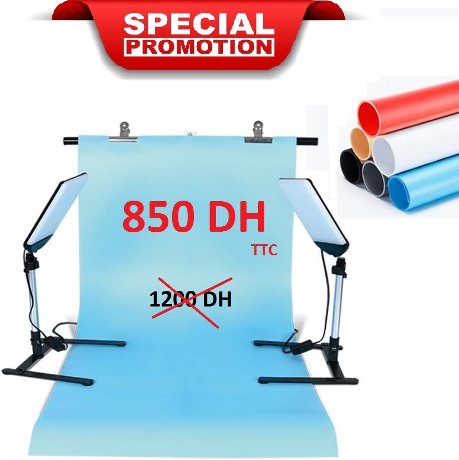 Mini studio light kit PT-22 AC