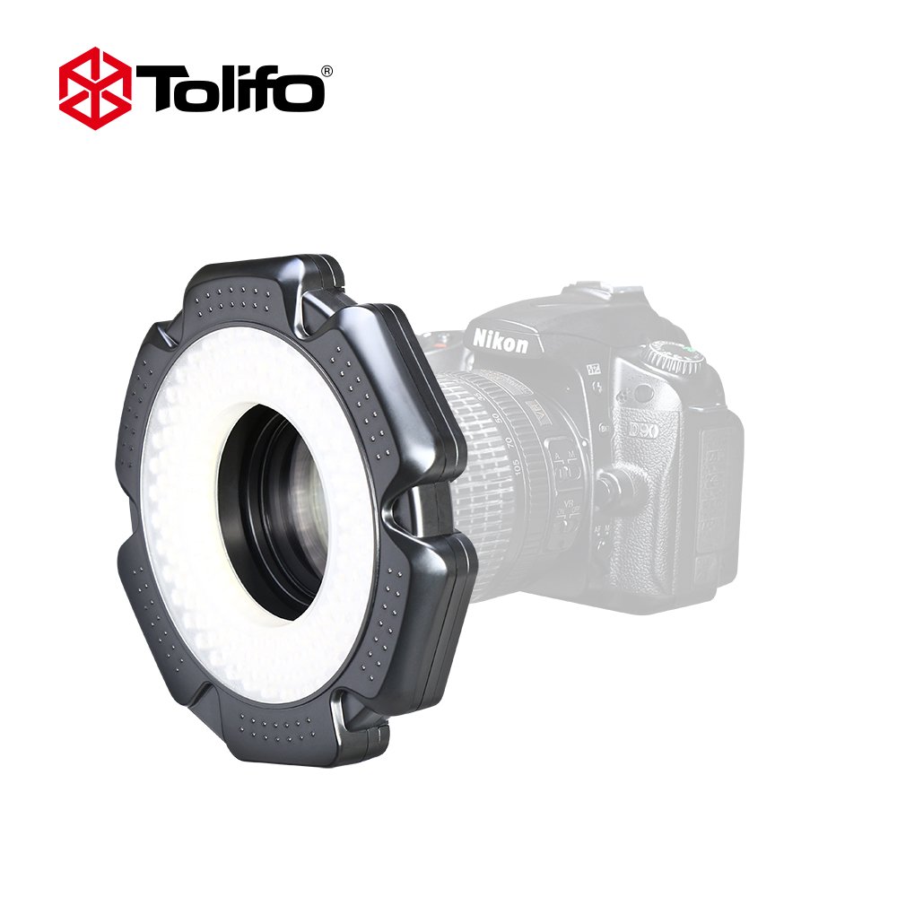 LED Macro Ring light Tolifo R-160 S