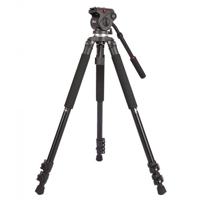 Trépied vidéo professionnel JY0509B avec tête fluide