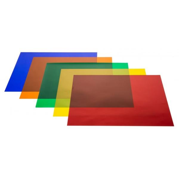 Feuille de filtres  gélatines 40x50 cm