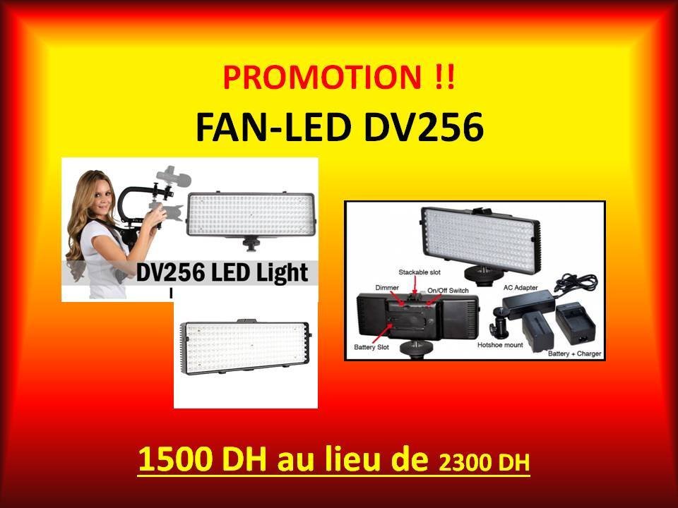 Led FAN DV256