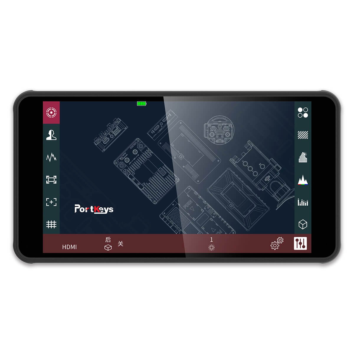 Moniteur à écran tactile Portkeys PT5 II 5″ 4K HDMI