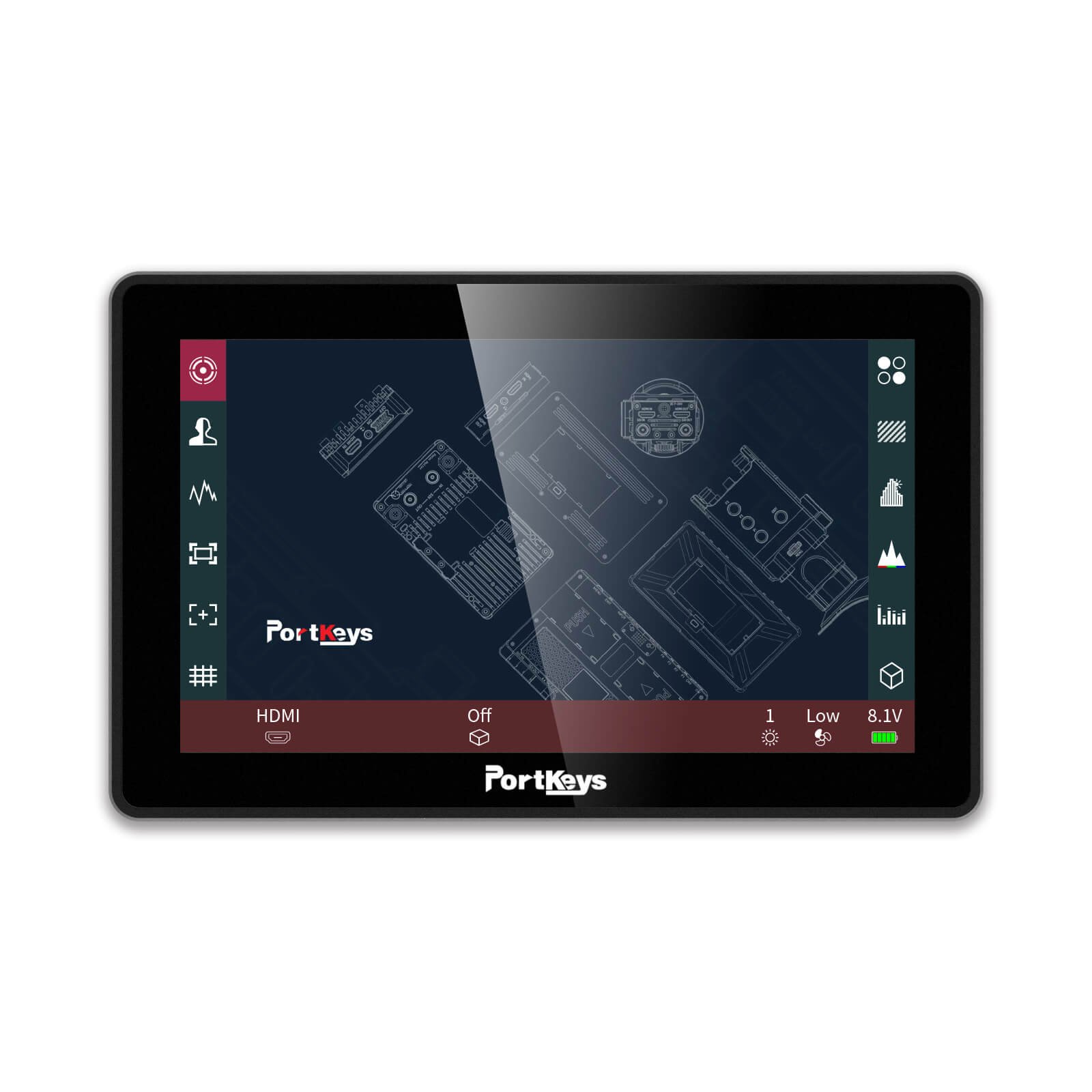 Moniteur à écran tactile Portkeys BM5 III 5.5"  HDMI/SDI