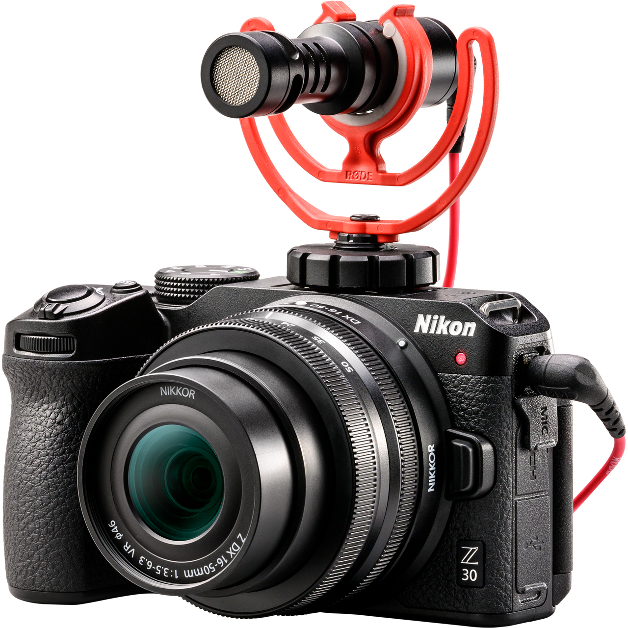 Nikon Z30 +Objectif Z DX 16-50mm +Trépied Smallrig +Télécommande ML-l7+Micro RØDE