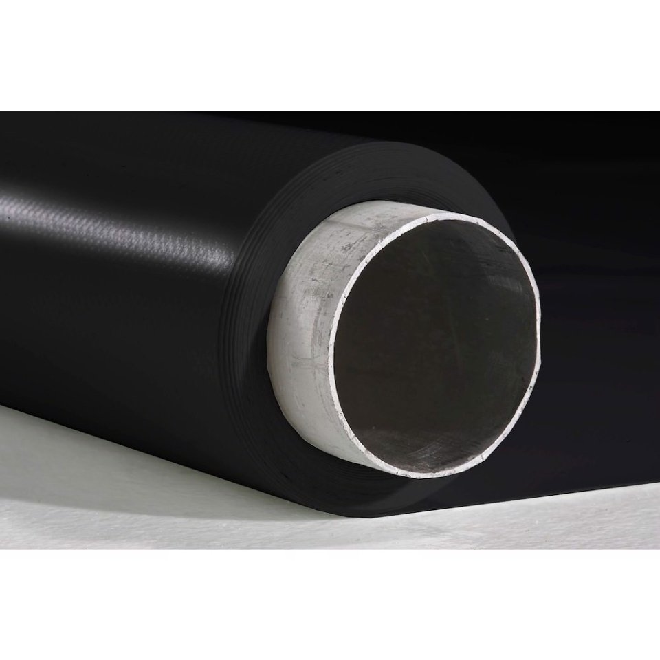 Fond du studio noir mat en vinyle 2.72x6m