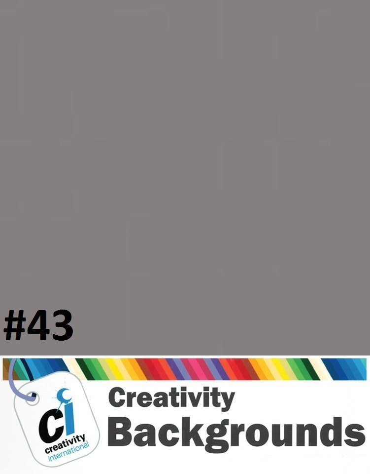 Fond du studio en papier 2.72x11m couleur SMOKE GREY #43