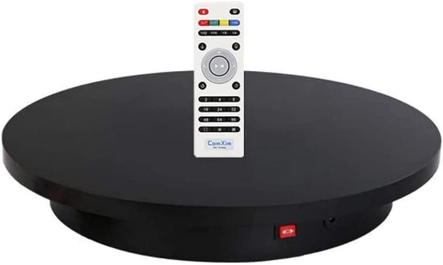Présentoir Rotatif électrique - Noir - ø 60 cm avec télécommande