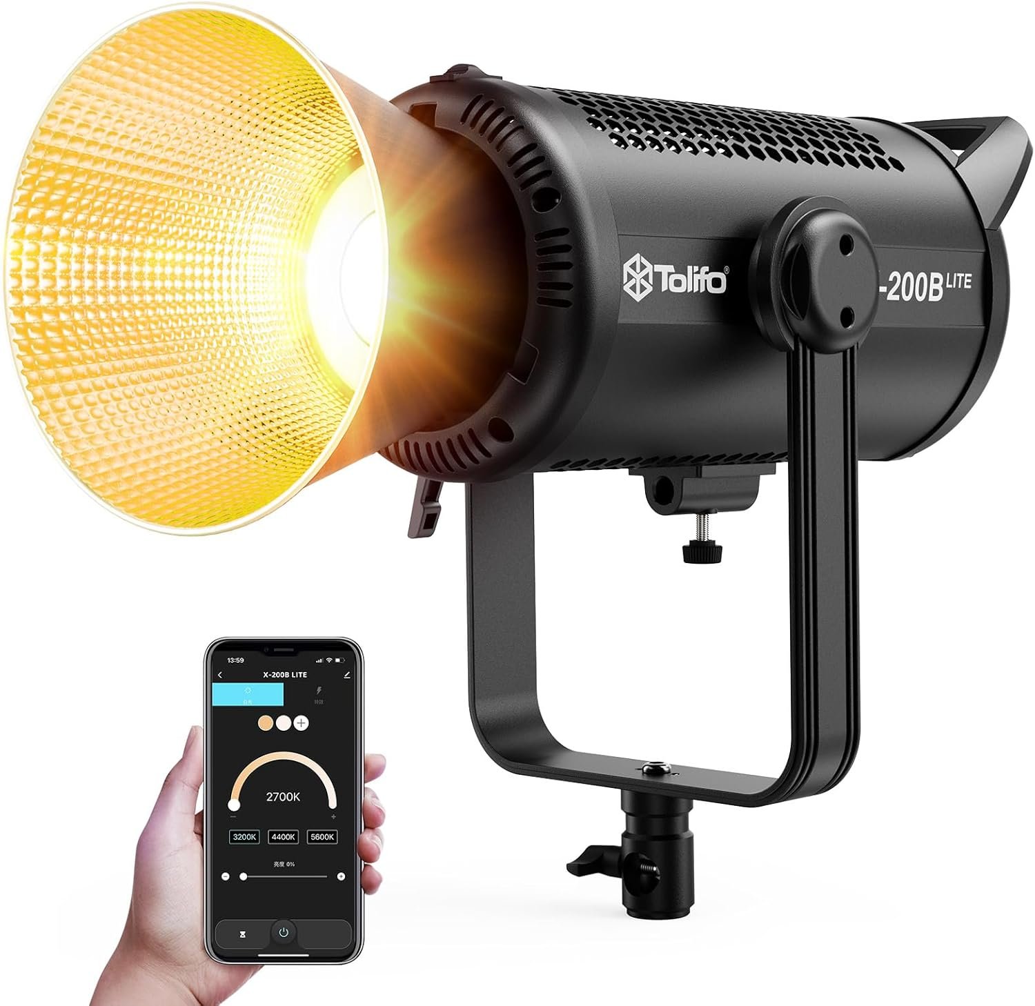 Led Tolifo COB X-200B Lite Bicolor