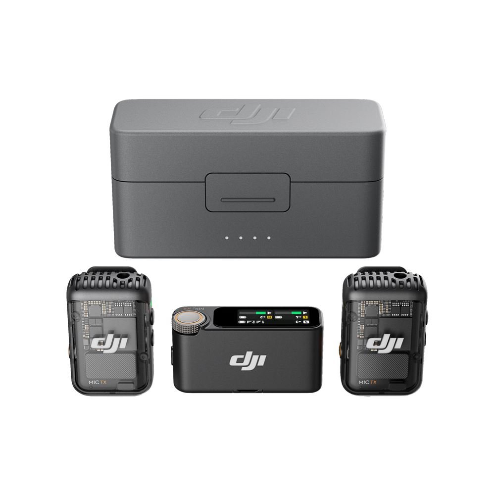 Microphone sans fil DJI Mic 2 (2 TX+1 RX)