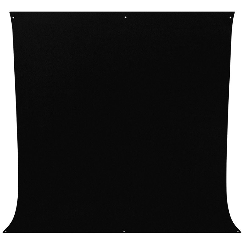 Fond stretch Noir intense - 2.70 x 3 m