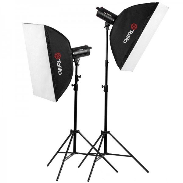 Kit Flash Tolifo Mactop series MT-1000 (1000Wx2)