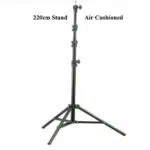 Trépied en aluminium avec amortisseur pneumatique DJ-04.