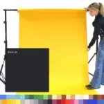 Fond du studio en papier 1.35x11m couleur NOIRE