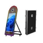 Miroir magique photo booth curvé 43”/65”