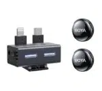 Microphone sans fil BOYALINK 3-01 2,4G avec puce AI – Image 2