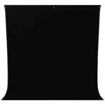 Fond stretch Noir intense - 2.70 x 3 m