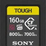 Carte Mémoire SONY CFexpress Type A 160GB - 800 Mo/S - 700 Mo/S 