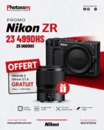 Nikon ZR Caméra Cinéma avec Nikon Objectif Nikkor Z 50mm f/1.4 offert